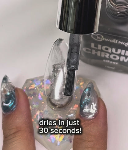 LIQUID CHROME- silver